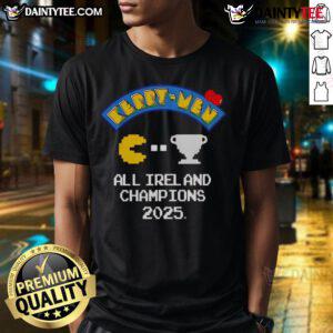 Good Kerry Men All Ireland Champions 25 T-Shirt featuring vibrant colors and sports graphics celebrating Kerry's victory.