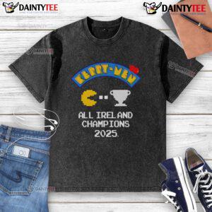 Good Kerry Men All Ireland Champions 25 washed T-shirt featuring vibrant design and team colors for proud fans.
