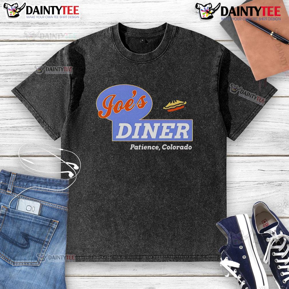 Alt Text: Good Resident Alien Joe's Diner washed t-shirt featuring a vibrant graphic and soft fabric, perfect for casual wear.