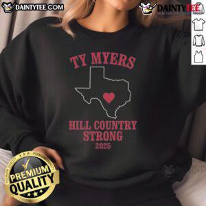Good Ty Myers Hill in Country Strong 2025 sweatshirt featuring a stylish design, perfect for casual wear.