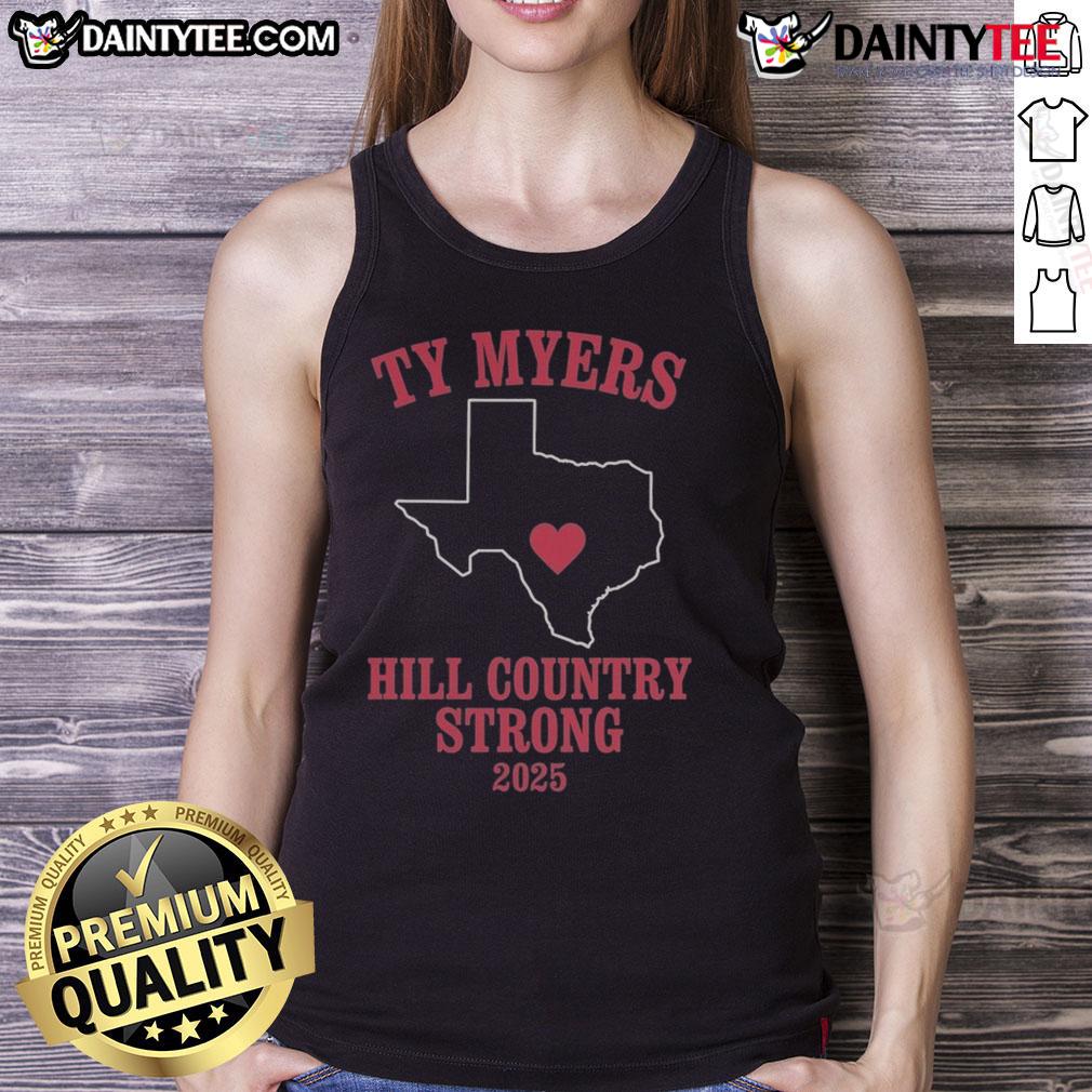Good Ty Myers Hill in Country Strong 2025 tank top featuring a stylish design for casual outdoor wear.