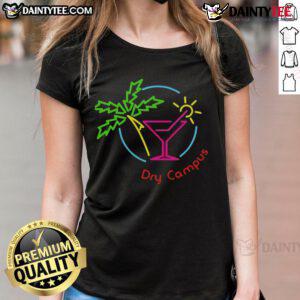 Official Dry Campus Neon Ladies Tee in vibrant colors, perfect for stylish comfort and school spirit.