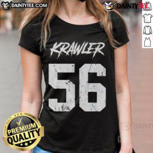 Official Katic Krawlers 56 Ladies Tee featuring a stylish design and comfortable fit for everyday wear.
