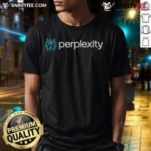 Alt Text: Official Perplexity Ai Logo T-Shirt featuring a stylish design with the Perplexity Ai logo on a comfortable fabric.