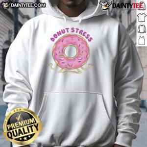 Alternative view of Original Donut Stress Yoga T-Shirt