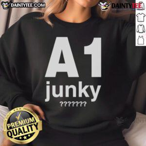 Stylish Top A1 Junky Sweatshirt in vibrant colors, perfect for casual outings and streetwear fashion enthusiasts.