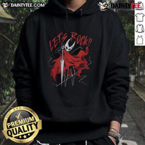 Awesome Silksong Let's Rock Time To Survive Hoodie design featuring vibrant graphics and cozy fabric for gamers.