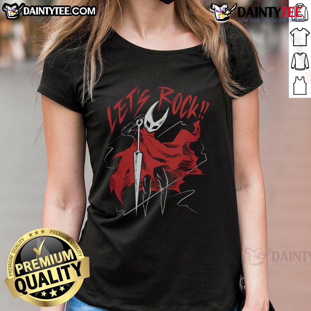 Awesome Silksong Let's Rock Time to Survive Ladies Tee featuring vibrant graphics and stylish design for gamers.