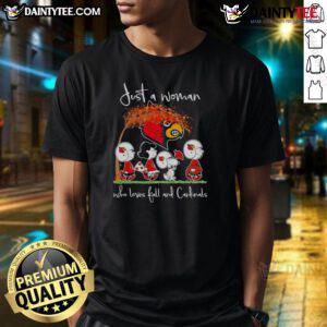 Awesome Snoopy and friend Arizona Cardinals football t-shirt for fall lovers, perfect for showing team spirit.