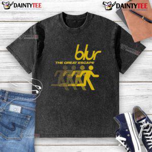 Good Blur The Great Escape washed t-shirt featuring a vintage design and relaxed fit, perfect for casual wear.
