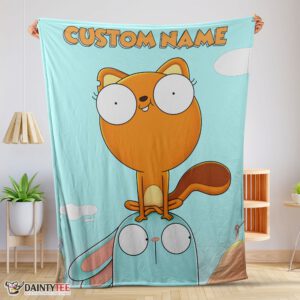 Top Disney Cartoon Kiff Blanket Fleece Customized Blanket
