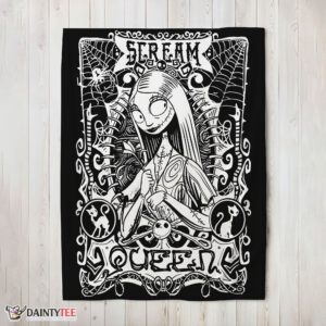 Top Disney The Nightmare Before Christmas Sally Scream Queen Blanket Fleece Customized Blanket