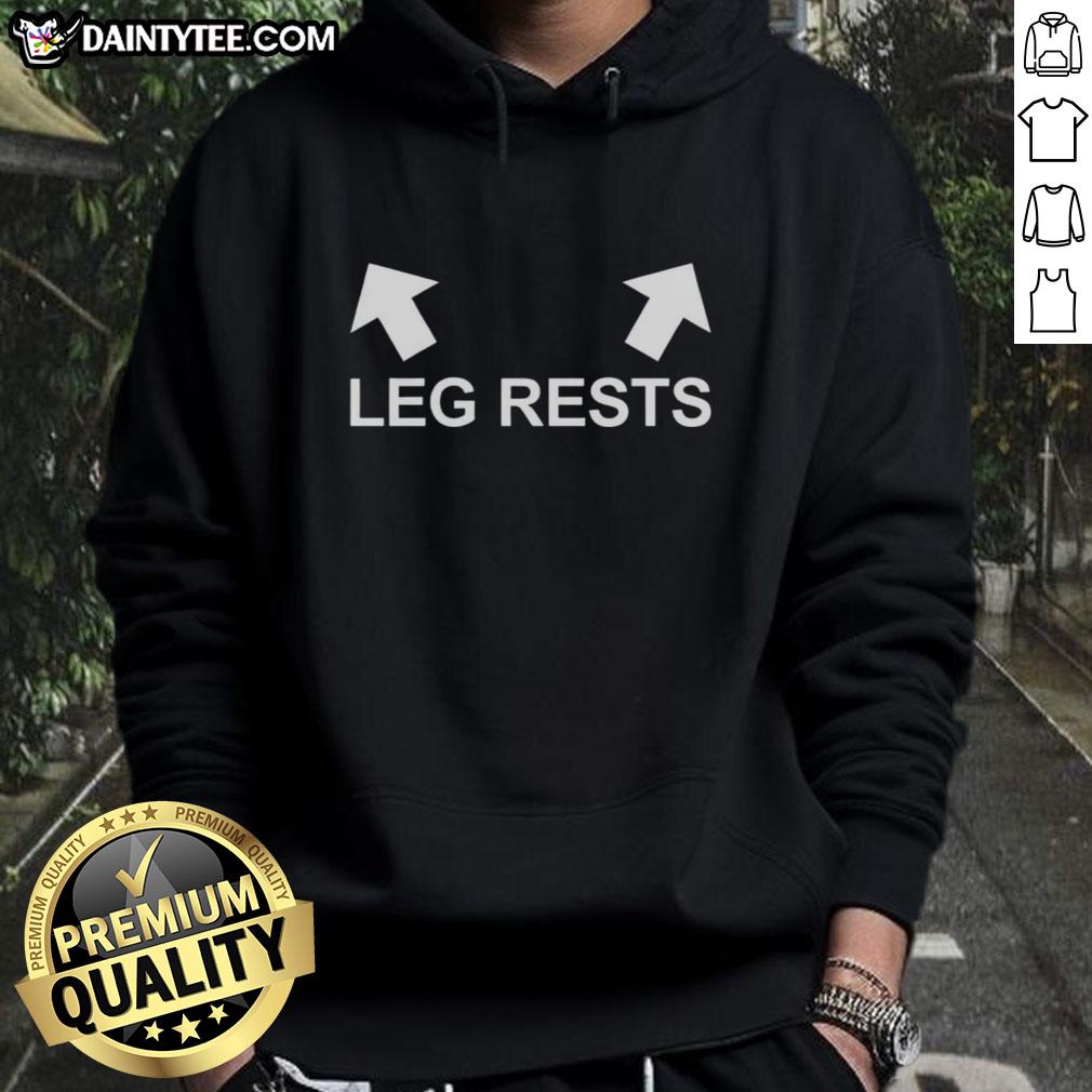 Alt Text: Cozy Awesome Leg Rests Hoodie featuring soft fabric and a stylish design, perfect for relaxing at home or on the go.