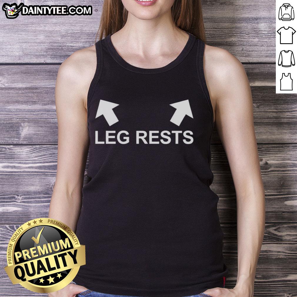Stylish Awesome Leg Rests Tank Top featuring a vibrant design, perfect for casual summer wear and comfort.