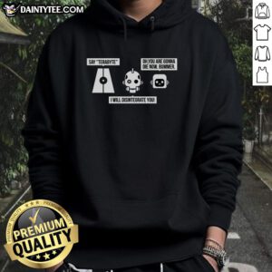 Awesome Love Death And Robots The Three Robots Hoodie featuring unique designs from the popular animated series.