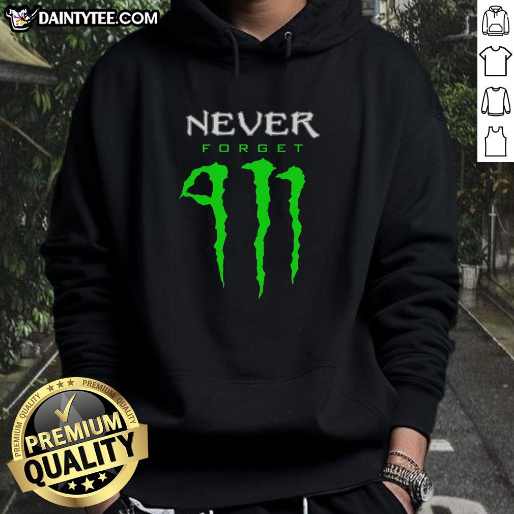 Awesome Never Forget Energy Drink Hoodie in vibrant colors, perfect for energy drink fans and stylish casual wear.