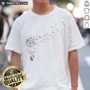 Good Dandelion Flower Denver Broncos Football Logo T-Shirt featuring vibrant design and team spirit for fans.