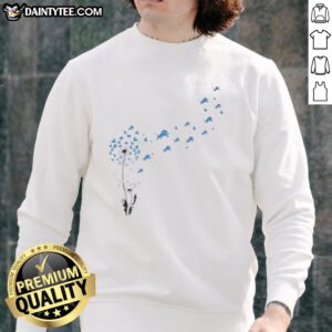 Good Dandelion Flower Detroit Lions Football Logo Sweatshirt featuring vibrant colors and stylish design for fans.