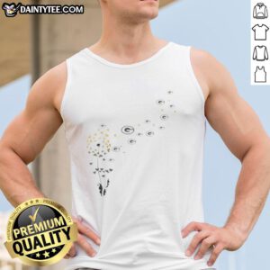 Good Dandelion Flower Green Bay Packers football logo tank top design featuring vibrant colors and team spirit.