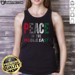 Palestine flag tank top design promoting peace in the Middle East, showcasing vibrant colors and cultural symbolism.