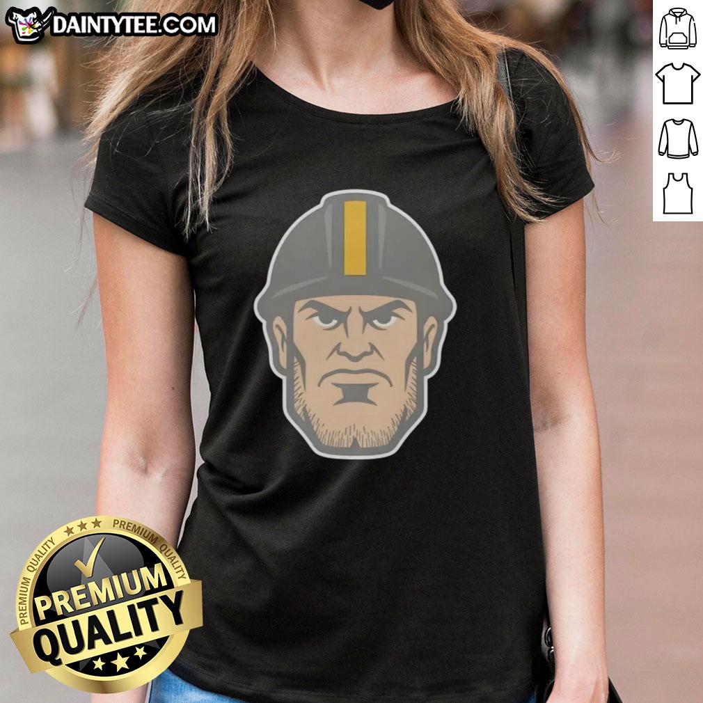 Alt Text: Hot Pittsburgh Steelers Steel Head adult logo ladies tee featuring a stylish design for female fans.
