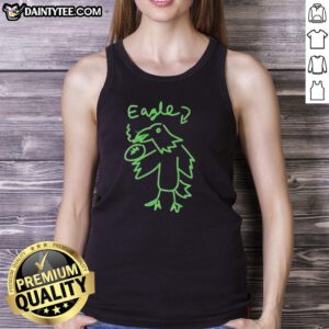 Official Philadelphia Eagles Kelly Green tank top featuring team logo, perfect for game day and fan apparel.