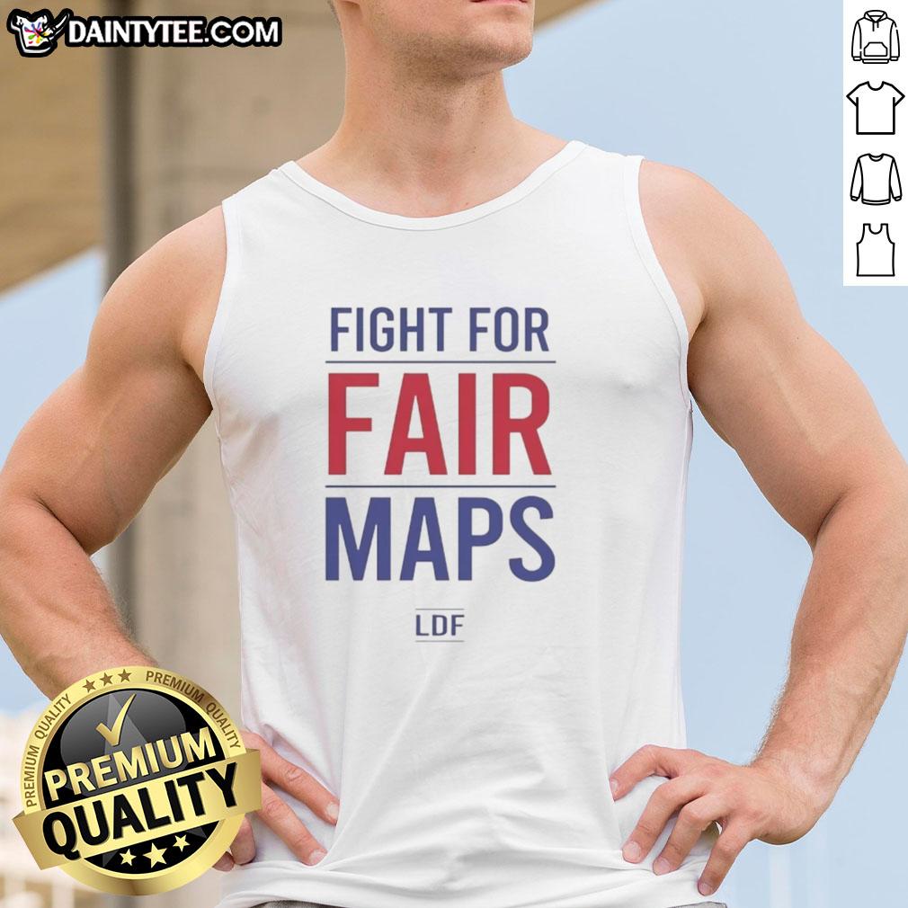 Premium Fight For Fair Maps LDF tank top featuring a bold design, perfect for gamers and advocates of fair play.