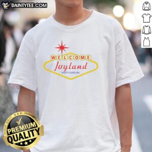 Premium Welcome Joyland Stephen King North Carolina T-Shirt showcasing unique design and vibrant colors for fans.