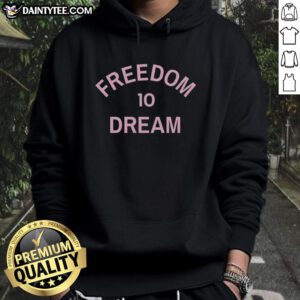 Lionel Messi in a stylish Freedom 10 Dream hoodie, showcasing his iconic look and passion for soccer.