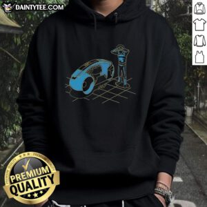 Alt Text: Pretty The Big Bang Theory Sheldon Cooper Tron Hoodie featuring vibrant colors and iconic design, perfect for fans.