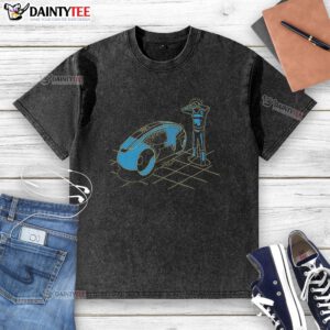 Pretty The Big Bang Theory Sheldon Cooper Tron Washed T-Shirt featuring vibrant graphic design and soft fabric for fans.