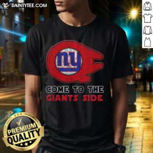Premium Star Wars New York Giants T-Shirt featuring iconic characters and team logo, perfect for fans and collectors.