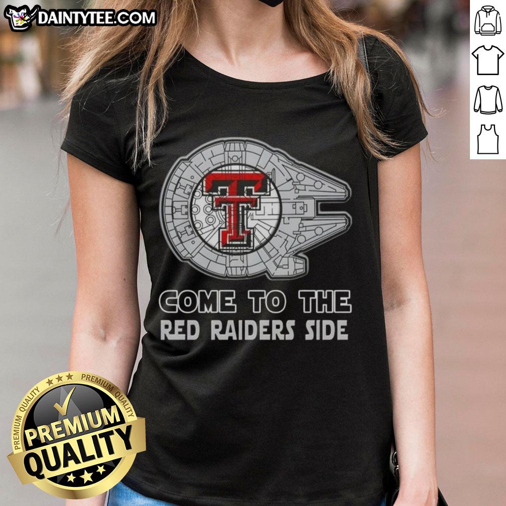 Pretty Star Wars tee for Texas Tech Red Raiders ladies, featuring a stylish design perfect for fans and game day wear.