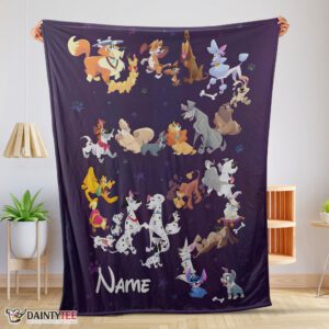 Top Disney Cartoon All Disney Dog Blanket Fleece Customized Blanket