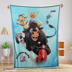 Top Ferdinand’s Wild Ride A Fun-Filled Adventure Blanket Fleece Customized Blanket