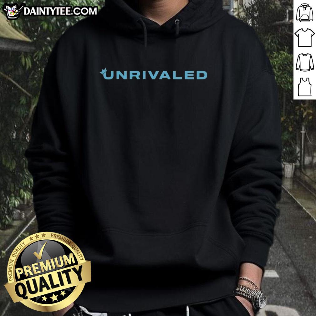 Breanna Stewart and Napheesa Collier in Unrivaled Wordmark Logo Hoodies, showcasing style and team spirit.
