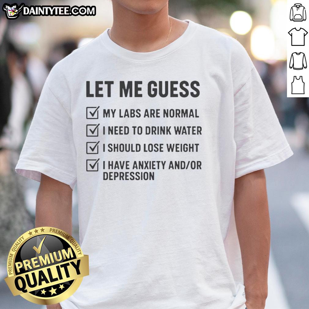 Awesome Let Me Guess Labs Are Normal T-Shirt featuring a stylish graphic design for lab enthusiasts and dog lovers.