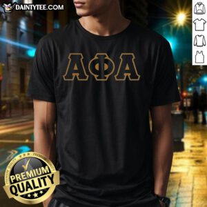 Alt Text: Awesome Philip Banks Alpha Phi Alpha T-Shirt featuring bold graphics and vibrant colors, perfect for fraternity pride.