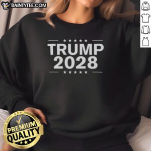 Awesome Trump 2028 Sweatshirt in vibrant colors, featuring bold graphics and a comfortable design for supporters.
