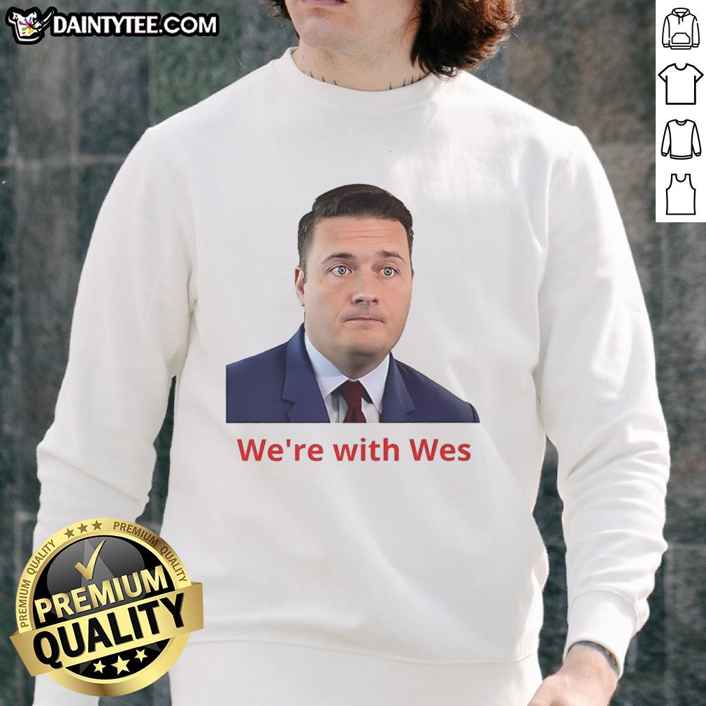 Alt Text: Awesome Wes Streeting sweatshirt featuring a stylish design, perfect for fans of Wes Streeting and casual fashion.