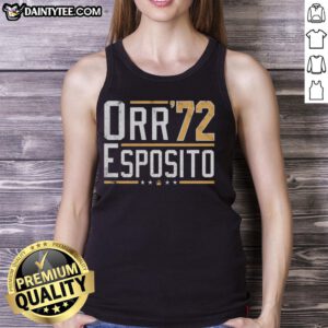Alt Text: Funny Orr Esposito 72 tank top featuring a playful design, perfect for casual summer wear.