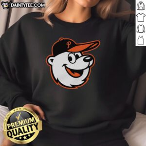 Good Baltimore King Pete Alonso sweatshirt featuring bold graphics and vibrant colors for baseball fans.