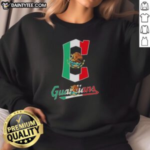 Good Cleveland Guardians baseball sweatshirt featuring the Mexican flag design, perfect for fans and stylish comfort.