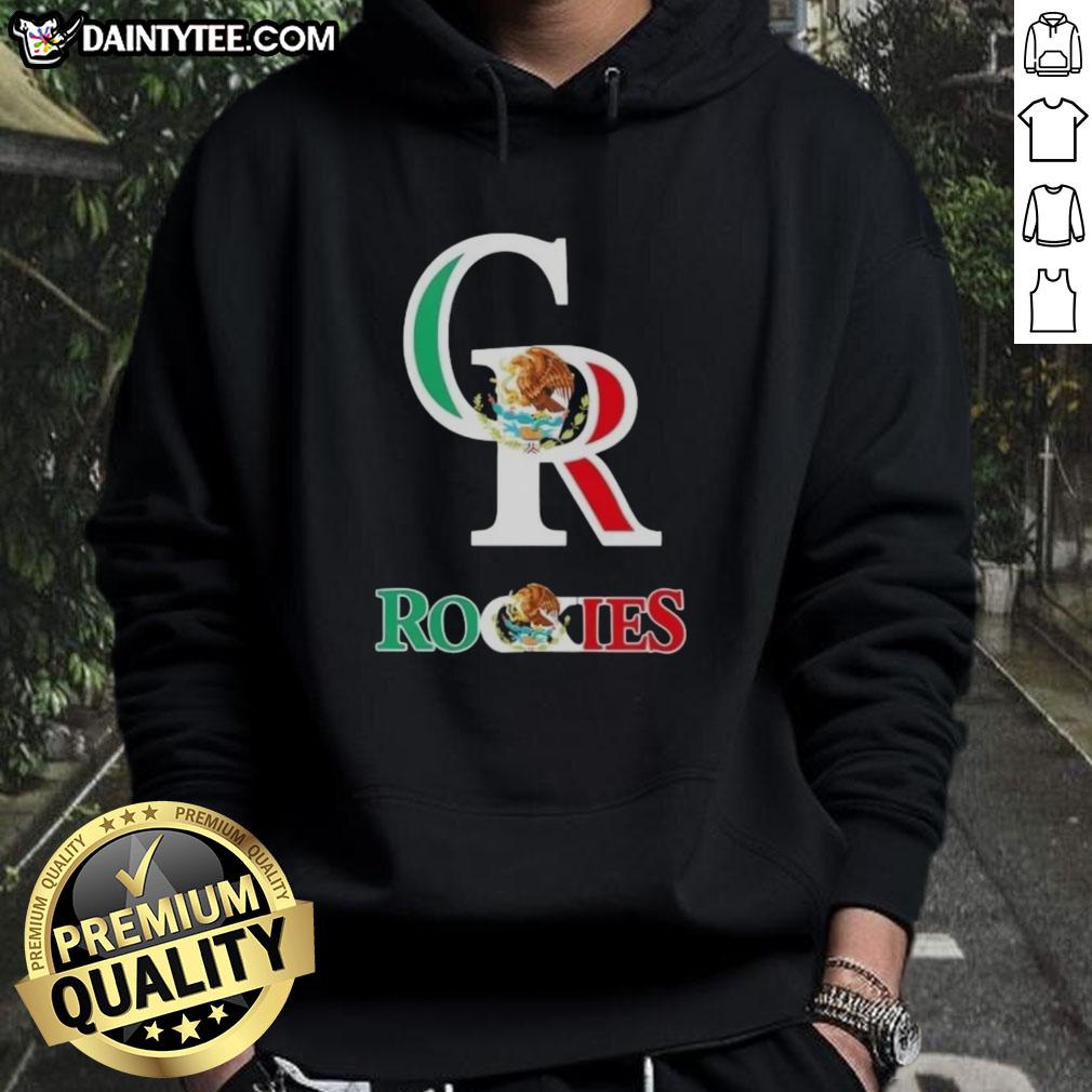 Good Colorado Rockies baseball hoodie featuring Mexican flag design, perfect for fans and style enthusiasts.