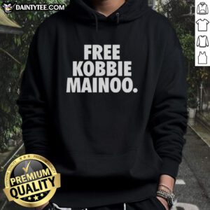 Good Free Kobbie Mainoo Manchester United slogan letter hoodie in vibrant colors, perfect for fans and casual wear.