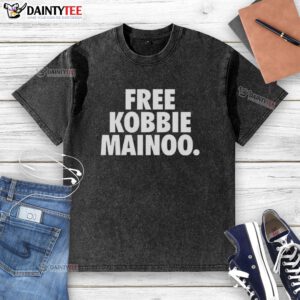Good Free Kobbie Mainoo Manchester United slogan letter washed t-shirt in casual style, perfect for fans.
