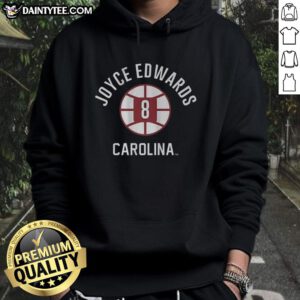 Good Joyce Edwards South Carolina Gamecocks Basketball Name and Number 8 Hoodie showcasing team pride and style.