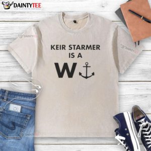 Good Keir Starmer is a W Anchor washed t-shirt featuring a bold design and soft fabric, perfect for casual wear.