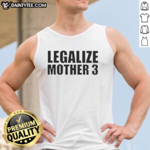 Good Legalize Mother 3 tank top featuring a vibrant design, perfect for fans of the game and stylish casual wear.