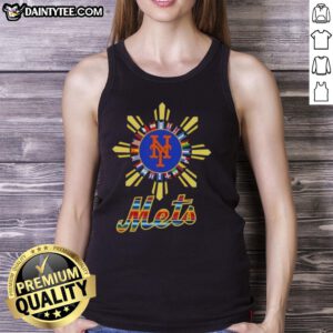 Good New York Mets x Hispanic tank top showcasing vibrant design and team spirit, perfect for fans and summer wear.